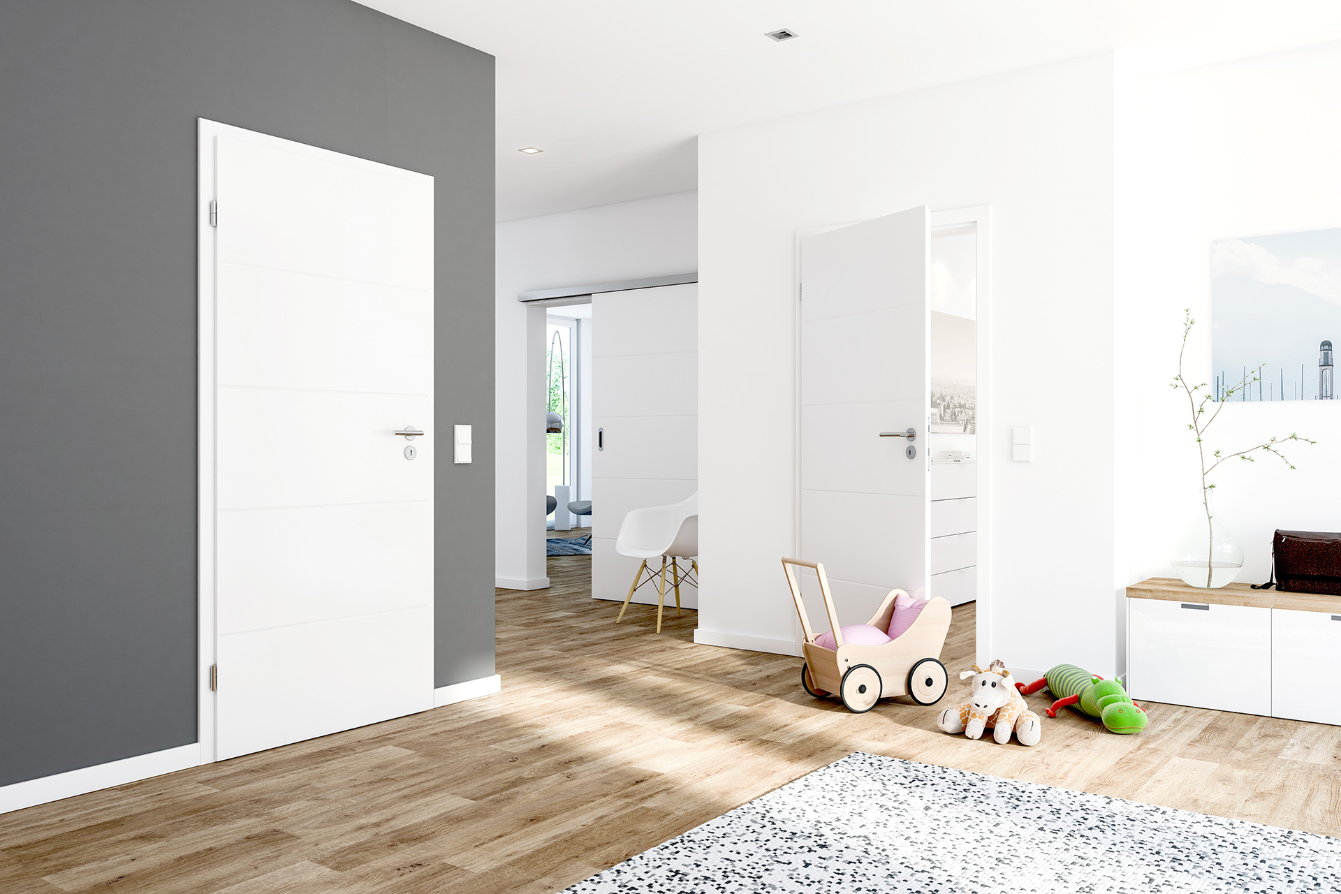 Nos produits et solutions pour Portes d'intérieur - Bois Espace